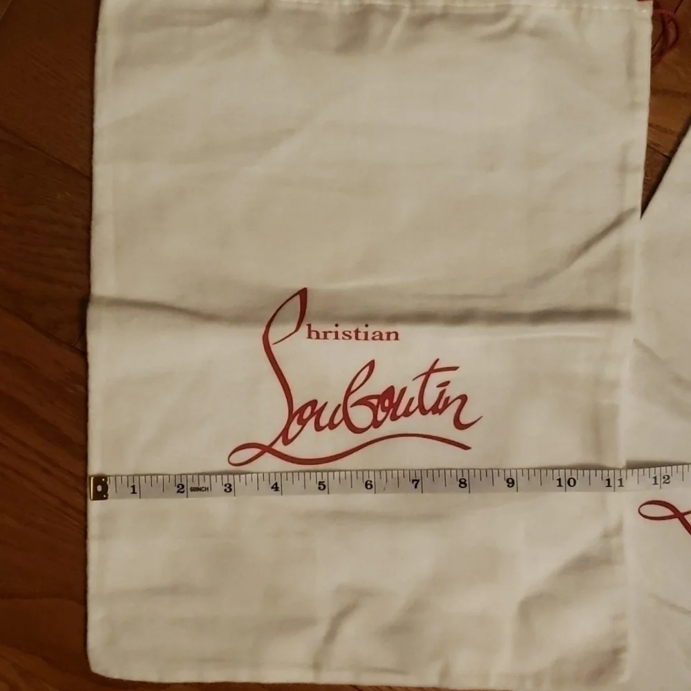 CHRISTIAN louboutin set of 2 dust bags